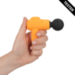 Mini vibromasseur · 10 modes et rechargeable · Loveline · orange Loveline by Shots – Image 2