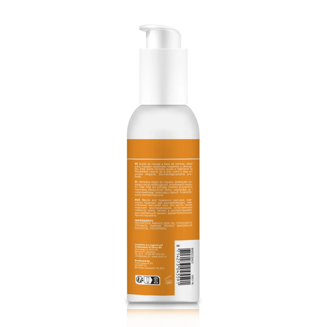 Huile de massage neutre Loveline 150 ml – Image 1
