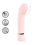 Vibromasseur pour le point G, 10 modes et étanche, Loveline Paris Collection, rose, Loveline by Shots – Image 6