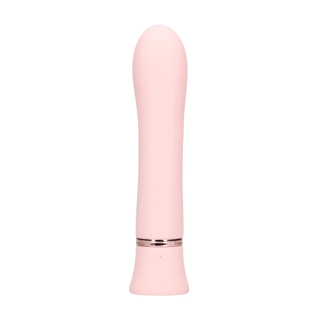 Vibromasseur rabbit à double moteur et 10 modes, Loveline Tendre rose, Loveline by Shots – Image 4