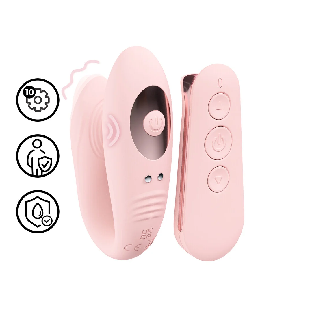 Vibromasseur duo avec télécommande – Charme Loveline by Shots – Image 7