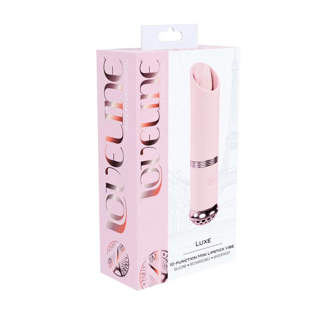 mini vibromasseur – 10 modes et stimulation ciblée – Loveline by Shots Rose Loveline by Shots – Image 2