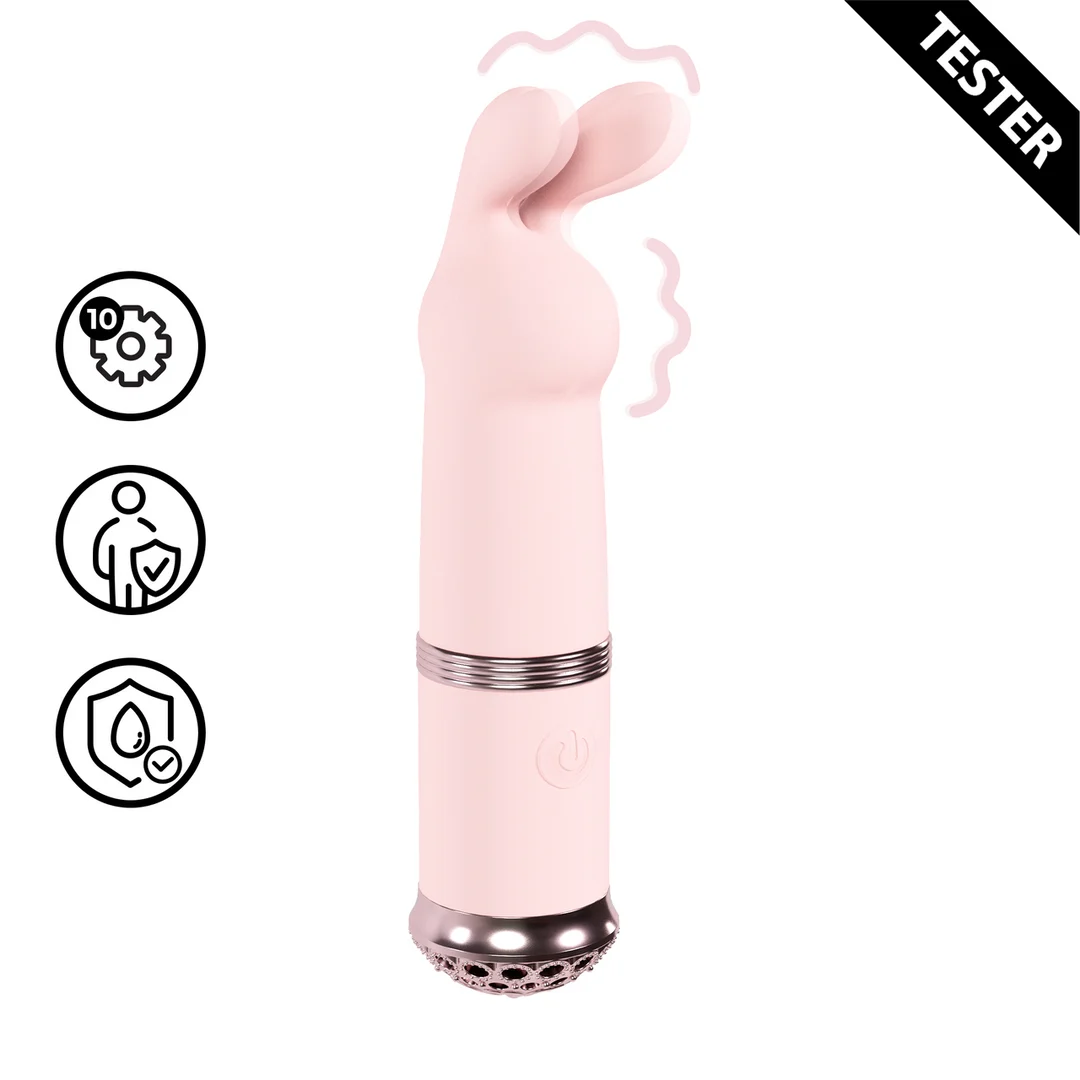 LOVU058PNKTEST Vibromasseur duo avec 10 fonctions | Tester Loveline by Shots – Image 1