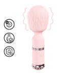Vibromasseur wand · 10 modes · Loveline Velour Roze (Tester) Loveline by Shots – Image 6