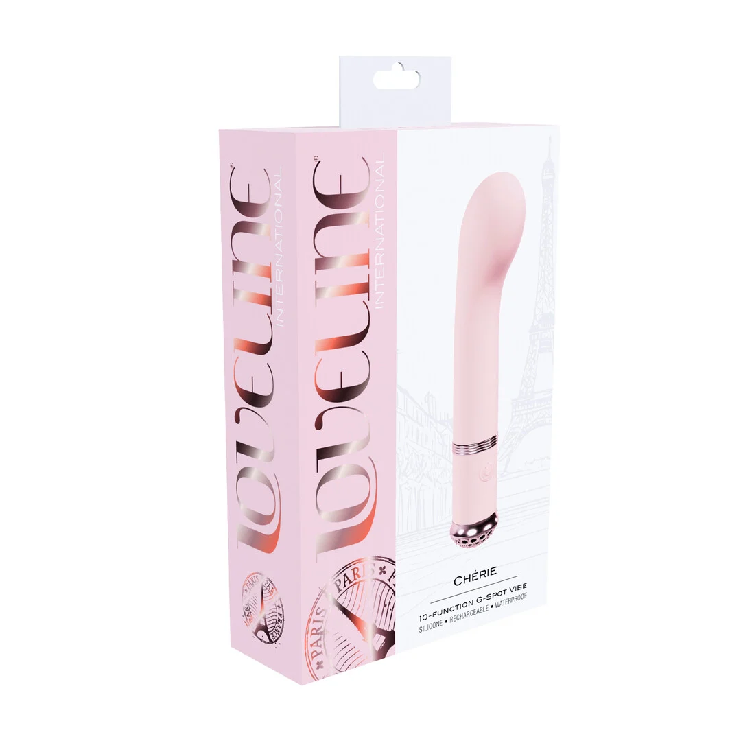 Vibromasseur pour le point G, 10 modes, Loveline Chérie, rose, Loveline by Shots – Image 2