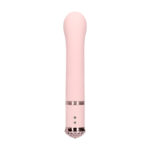 Vibromasseur rabbit – silicone étanche et doux pour le corps – Loveline Belle rose Loveline by Shots – Image 3