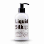 Lubrifiant à base d’eau, lubrifiant premium avec une touche de silicone, sans parfum et sans goût, 250 ml, Liquid Silk