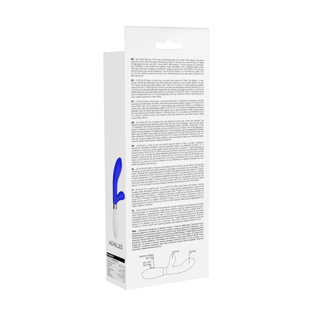 Vibromasseur Achilles Luminous by Shots – Image 2