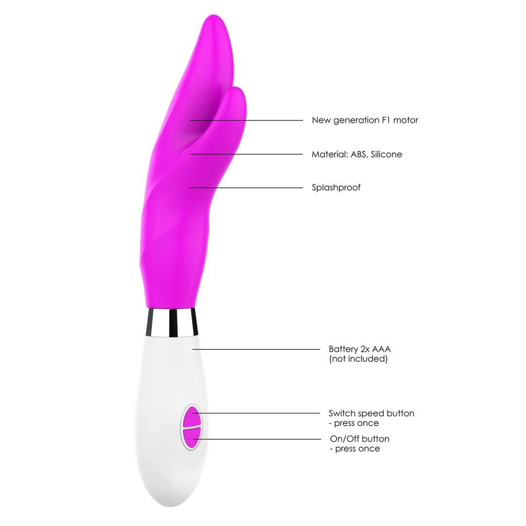 Vibromasseur Athos Luminous by Shots avec stimulation clitoridienne – Image 5