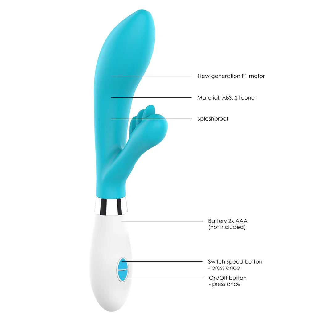 Vibromasseur rabbit • 10 modes • Luminous by Shots – Image 11