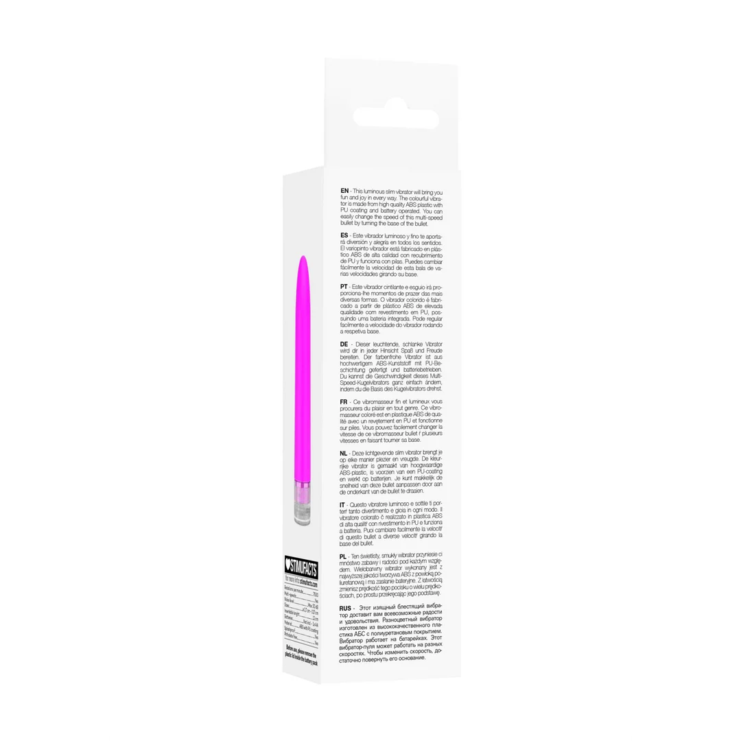 Vibromasseur bullet lumineux, 10 modes, Eleni (Luminous by Shots) – Image 8