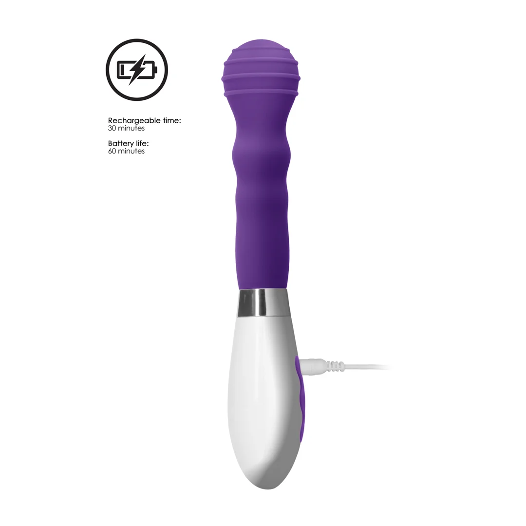 Vibromasseur rechargeable Alida Luna by Shots – Image 5