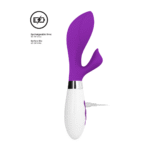 Vibromasseur rabbit – 10 niveaux et stimulation ciblée – violet Luna by Shots – Image 6