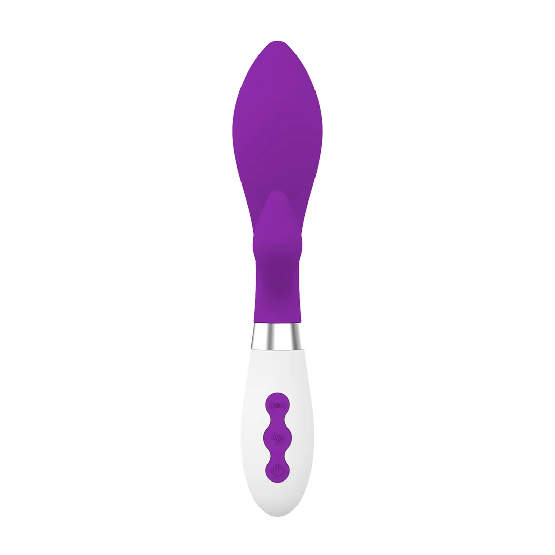 Vibromasseur rabbit – 10 niveaux et stimulation ciblée – violet Luna by Shots – Image 3