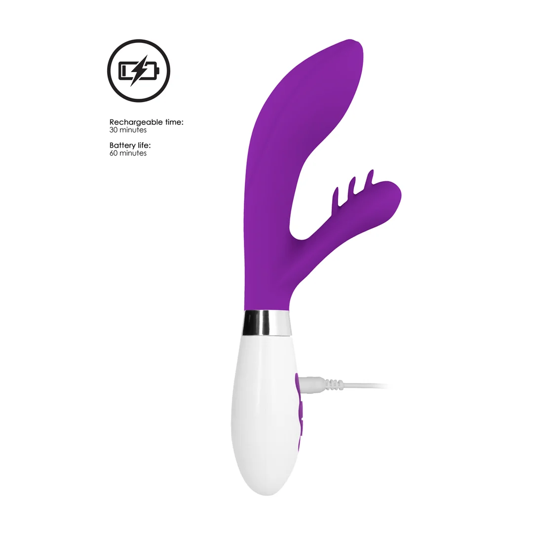 Vibromasseur rabbit – avec 4 extensions – Luna by Shots Agave Luna by Shots – Image 6