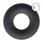 Anneau pénien Levelz en silicone liquide noir – Image 5