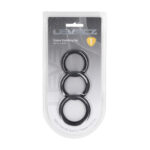 Set de 3 anneaux péniens Levelz by Shots en silicone