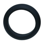 Anneau pénien en silicone Levelz Wide O noir – Image 3