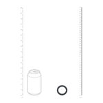 Anneau pénien Levelz Wide O en silicone – Image 4