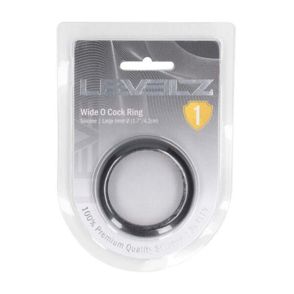 Cockring en silicone Levelz by Shots Wide O