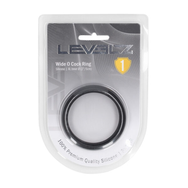Cockring en silicone Levelz Wide O XL