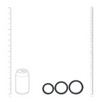 Set d’anneaux péniens en silicone Wide O Levelz by Shots – Image 4