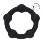 Anneau pénien Levelz en silicone avec perles, noir – Image 5