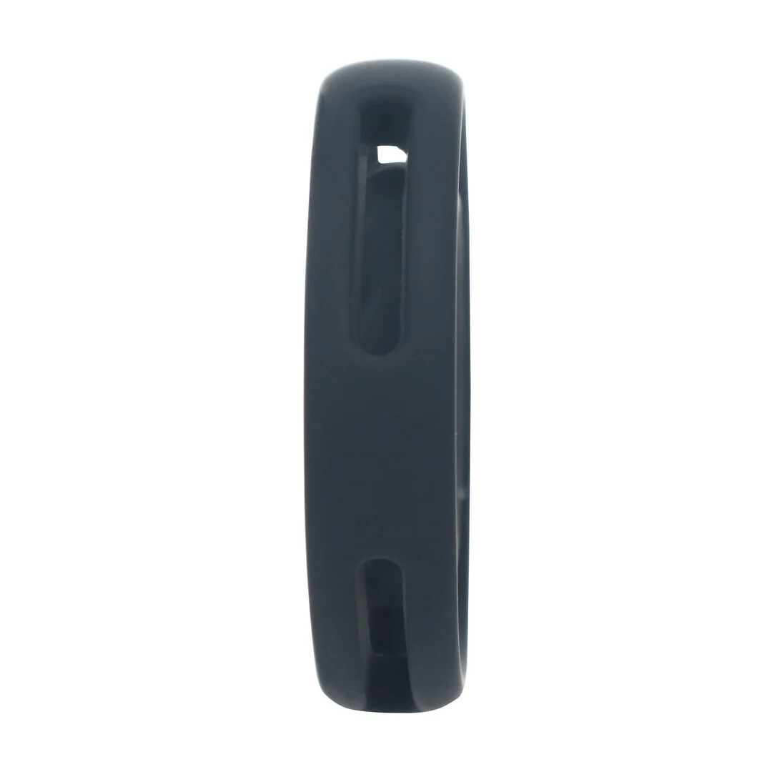Anneau pénien et pour les testicules Classic Grooved en silicone – Image 4