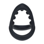 Anneau pénien et testiculaire en silicone Levelz Tri O – Image 3