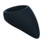 Cockring en silicone Levelz en forme de goutte, noir – Image 3