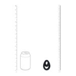 Cockring en silicone Levelz Double Ergo noir – Image 5