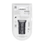 Cockring en silicone et gaine nervurée noire Levelz by Shots – Image 2