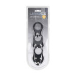 Bague pénienne d’entraînement Levelz en silicone, lot de 3