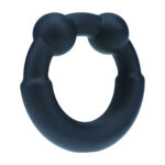 Cockring Levelz en métal et silicone – Image 3
