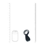 Anneau vibrant pénien et testiculaire Levelz avec stimulateur en forme de patte – Image 3