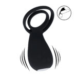 Anneau vibrant pénien et testiculaire Levelz avec stimulateur en forme de patte – Image 5