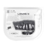 Manchon pénien vibrant nervuré en silicone Levelz by Shots avec anneau pour les testicules, noir – Image 2
