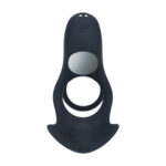 Cockring vibrant en silicone Levelz à trois moteurs – Image 3