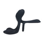 Cockring vibrant en silicone Levelz à trois moteurs – Image 4