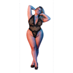 Body dos nu en dentelle, décolleté plongeant en V et string pour un look sensuel – Exposed – Image 6