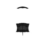 Body dos nu en dentelle, décolleté plongeant en V et string pour un look sensuel – Exposed – Image 11