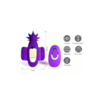 Vibromasseur en silicone Sativa – Image 2