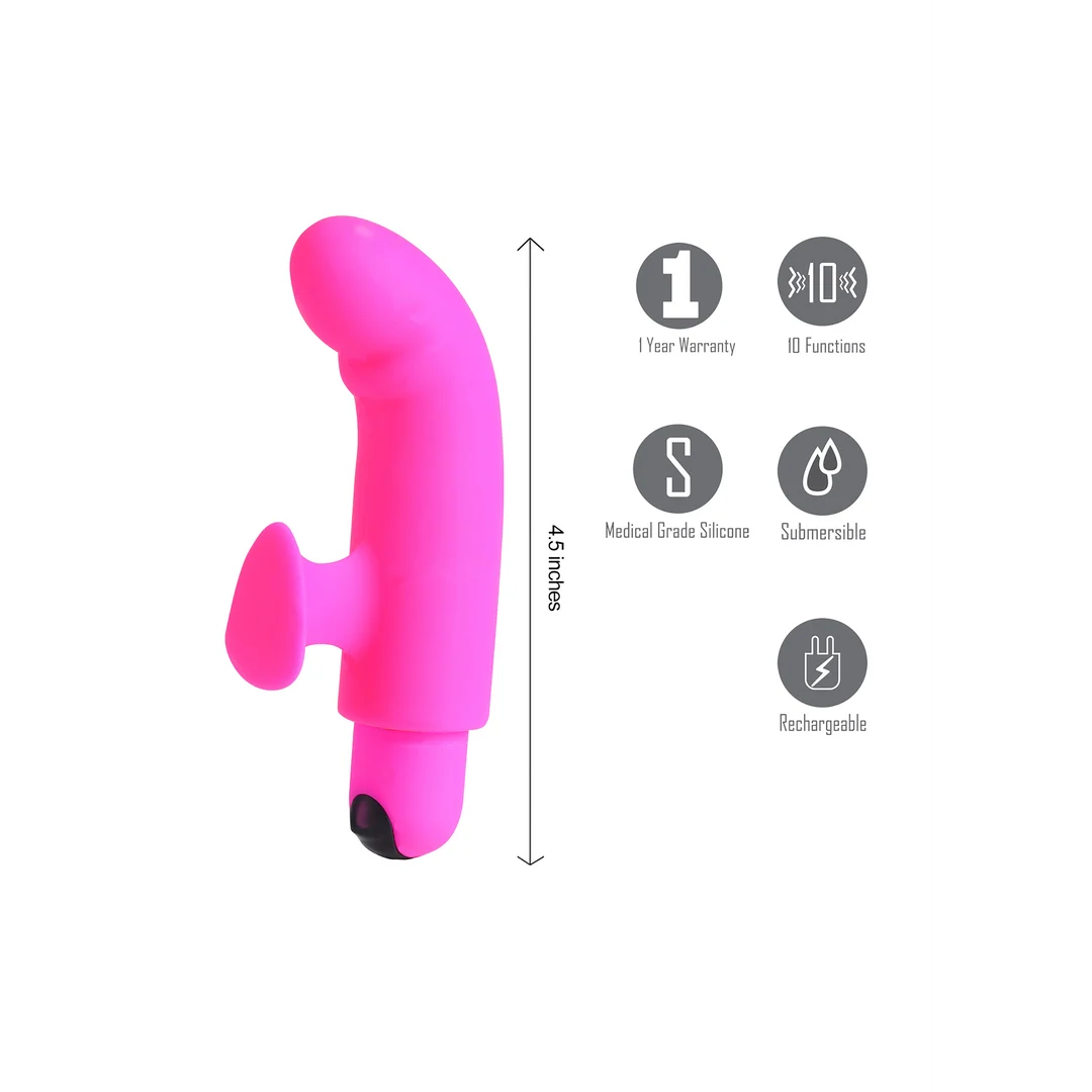 Stimulateur vibrant rechargeable pour les doigts Sadie – Image 3