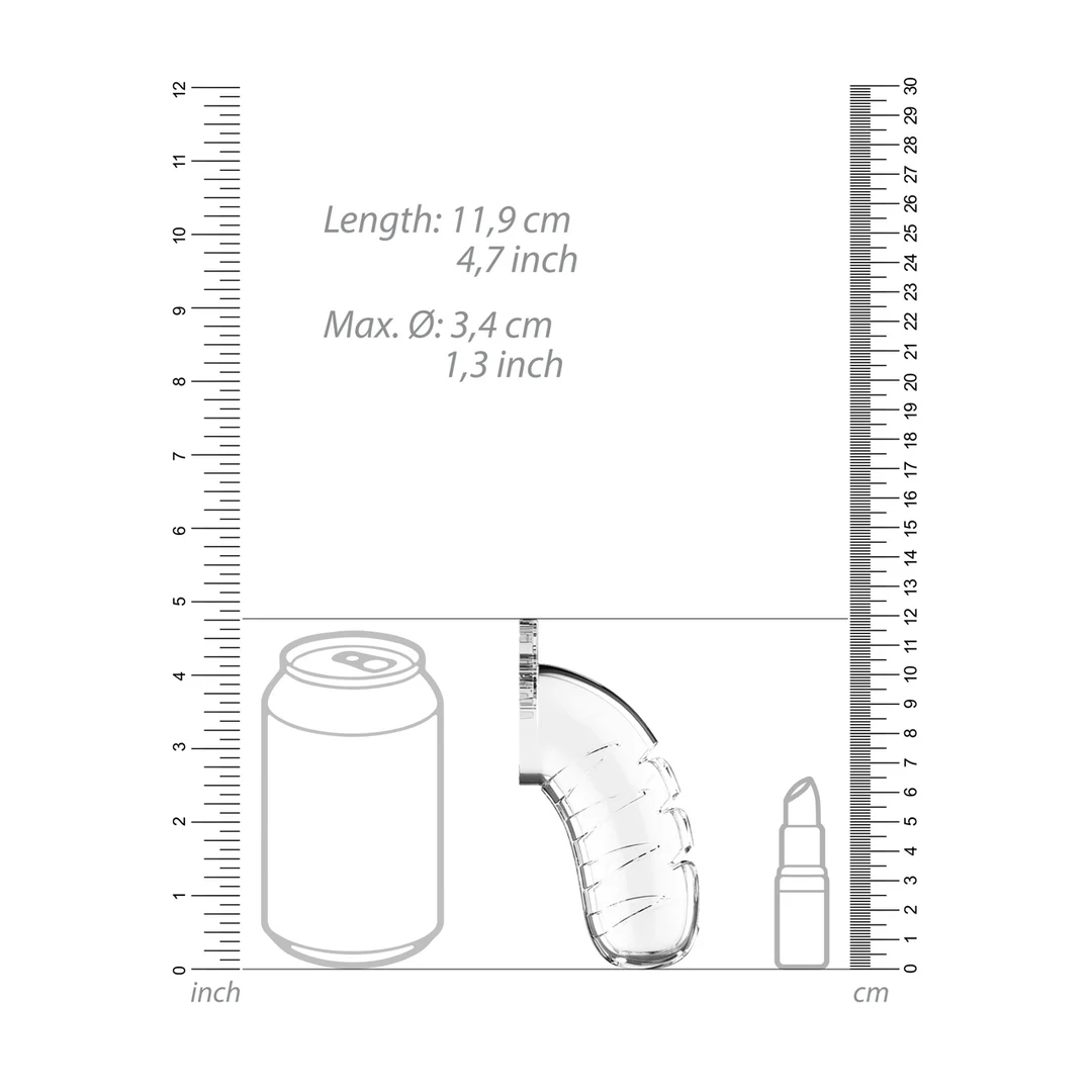 Cage de chasteté ManCage Model 16 avec sonde urétrale – Image 5