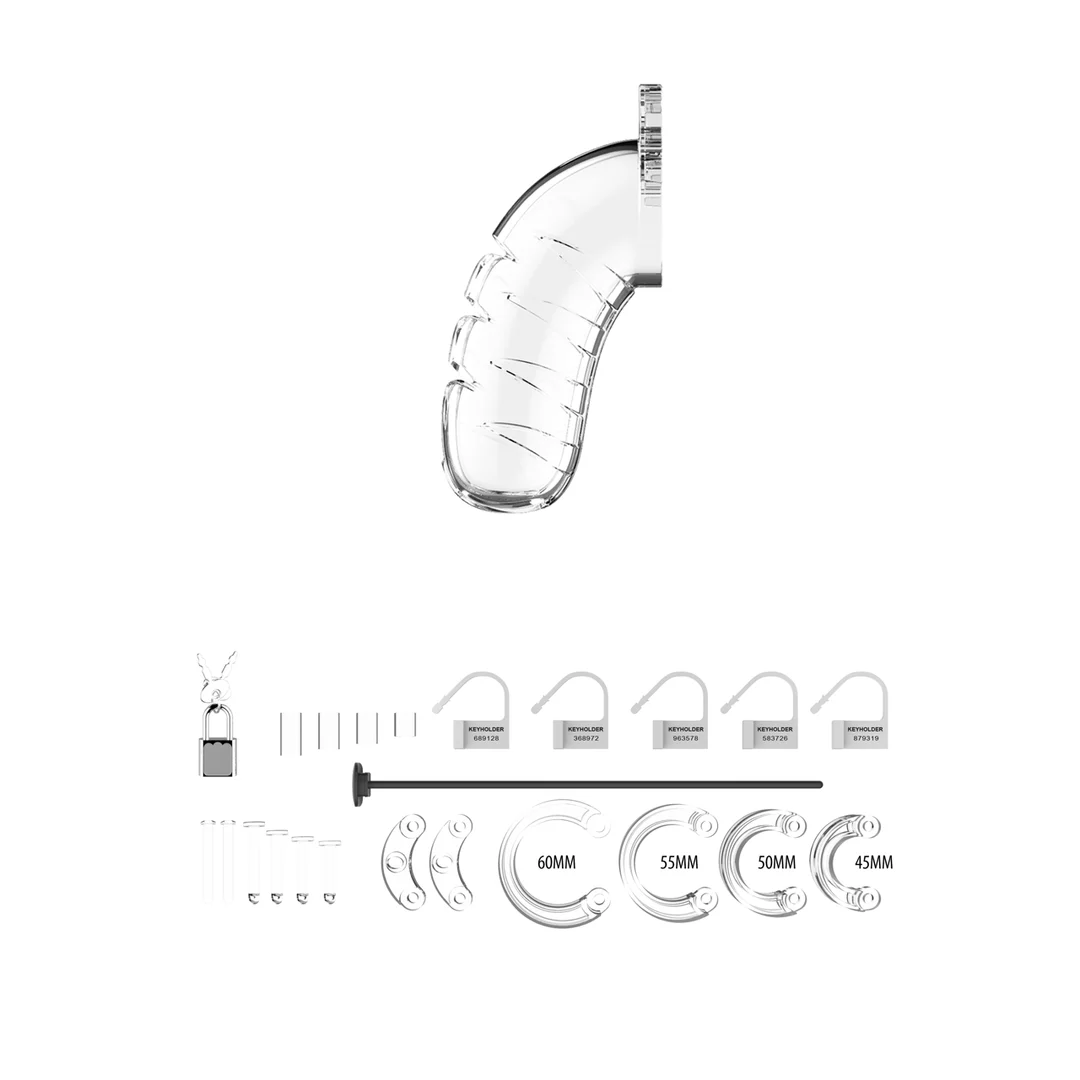 Cage de chasteté ManCage Model 16 avec sonde urétrale – Image 2