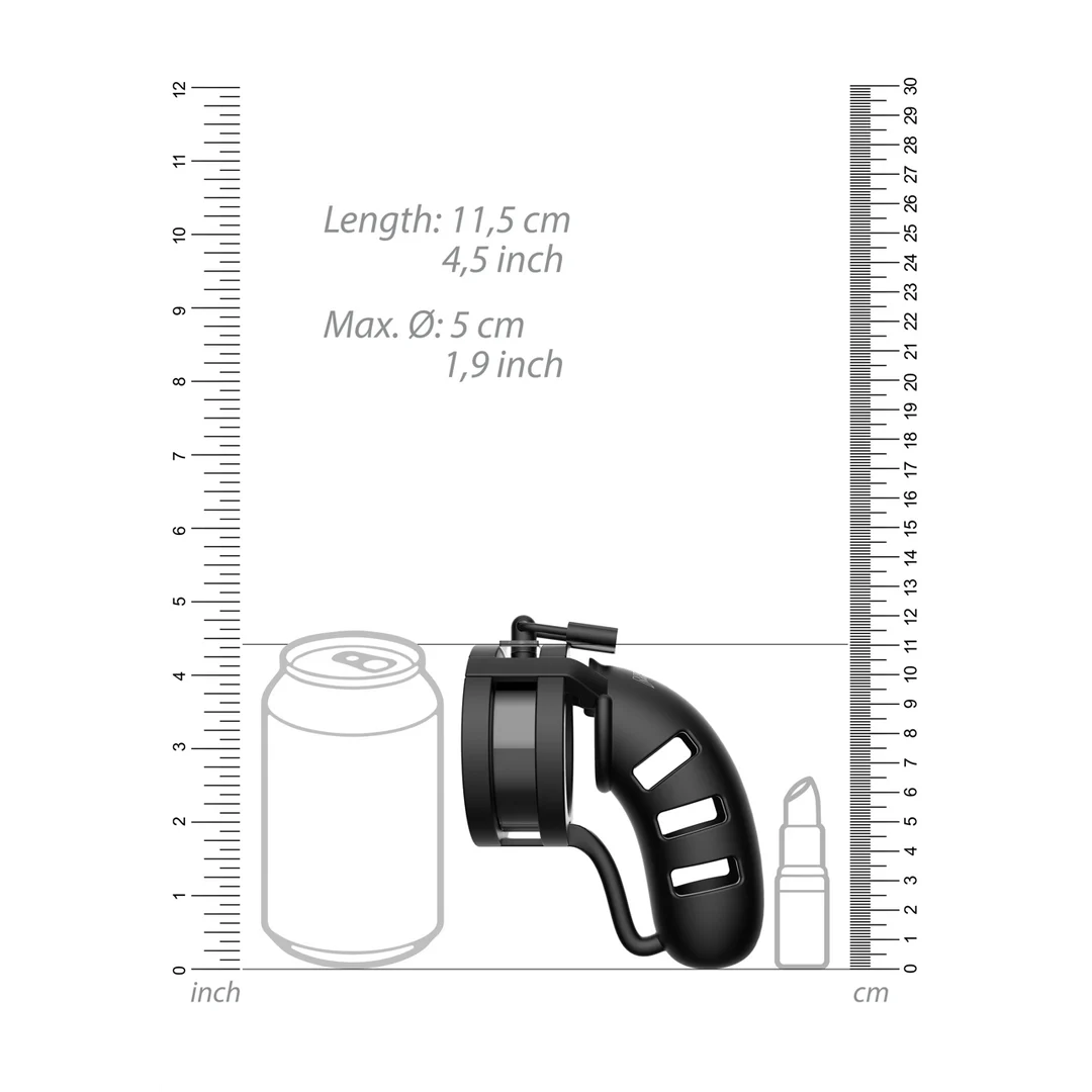 Cage de chasteté ManCage Model 19 avec séparateur pour les testicules – Image 4