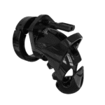 Cage de chasteté avec anneaux réglables, noire – Image 6
