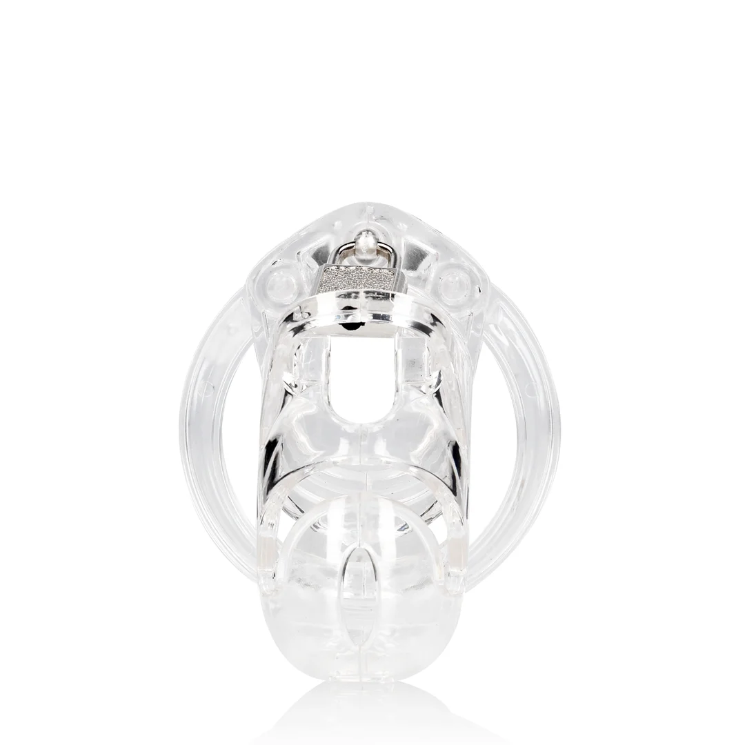 Cage de chasteté avec anneaux réglables, noire – Image 8