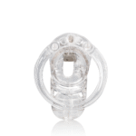 Cage de chasteté avec anneaux réglables, noire – Image 10