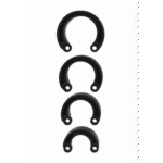 Set d’anneaux pénien de tailles variées – Reserve Ring Set